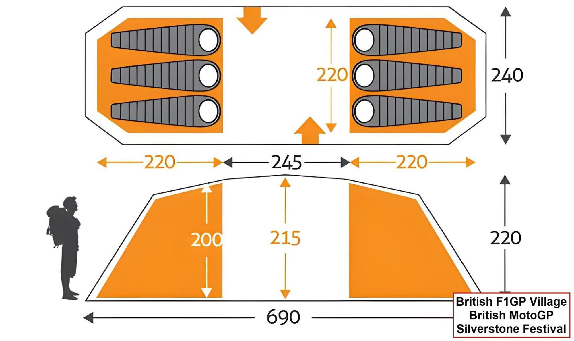 Silverstone Glamping And Pre-Pitched Camping With Intentsgp Room photo