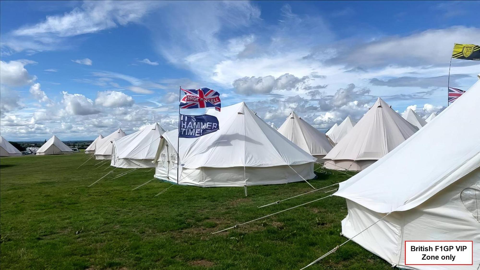 Silverstone Glamping And Pre-Pitched Camping With Intentsgp Exterior photo
